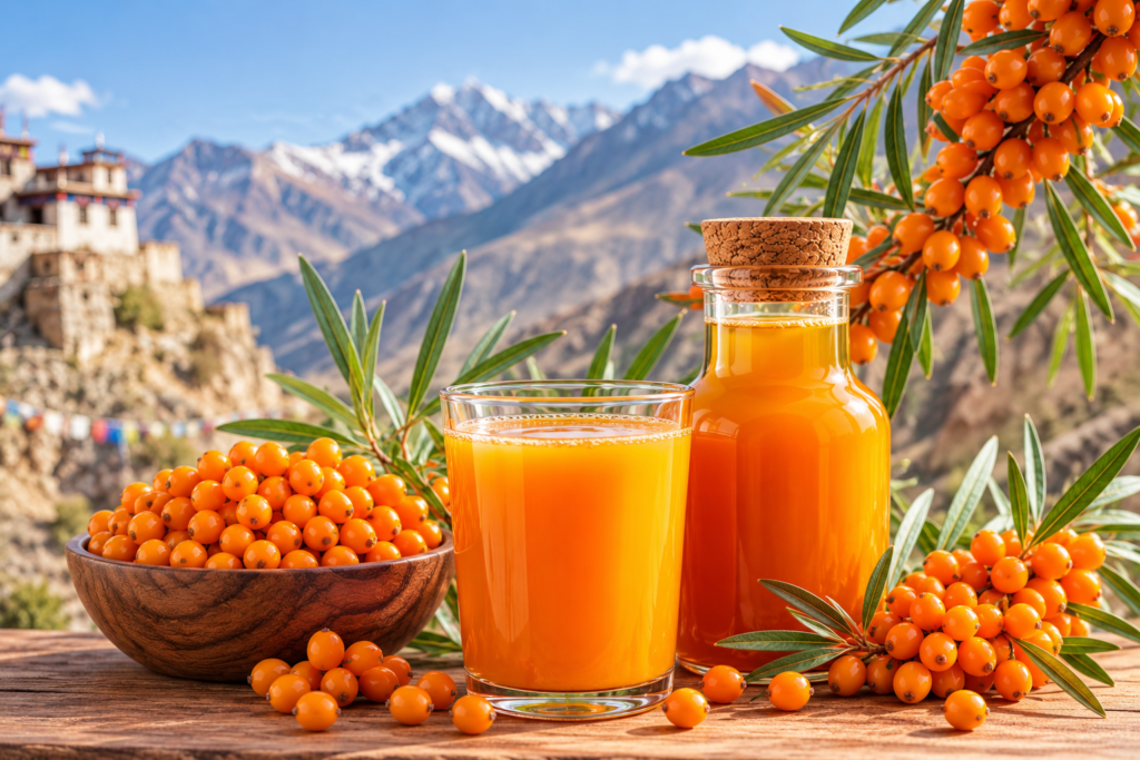 Seabuckthorn juice